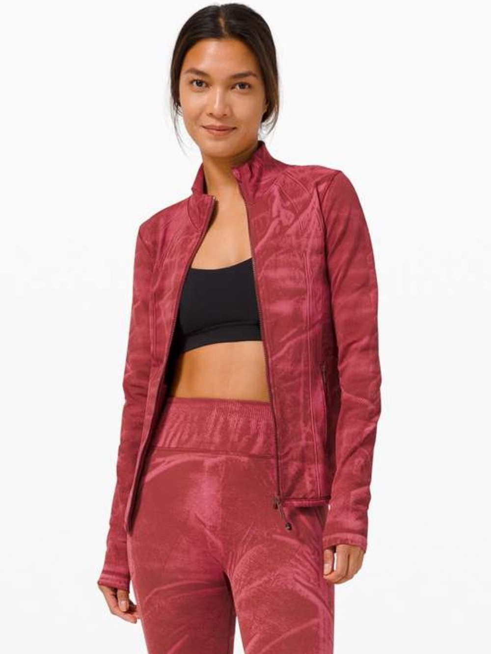 Lululemon 6 Ebb to Street Define Women's Zip-Up Yoga Casual Gym Workout Jacket
